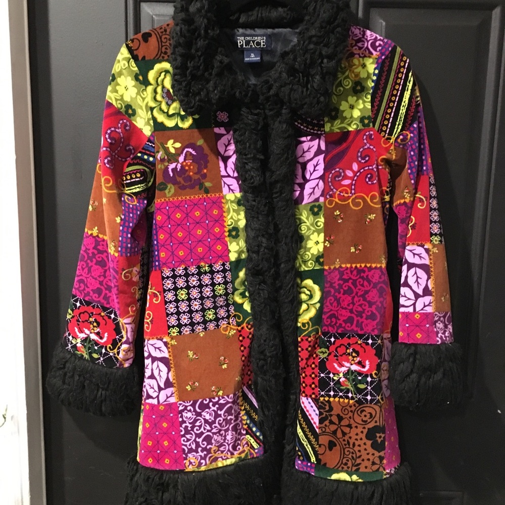 A beautiful colorful girls coat